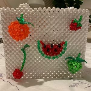 Beaded Susan Alexandra Deadstock Bag